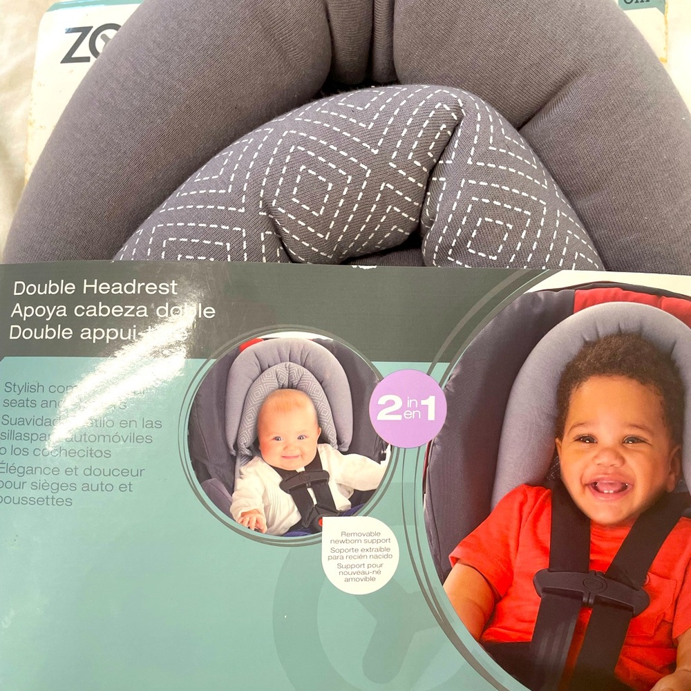 Zobo baby double headrest